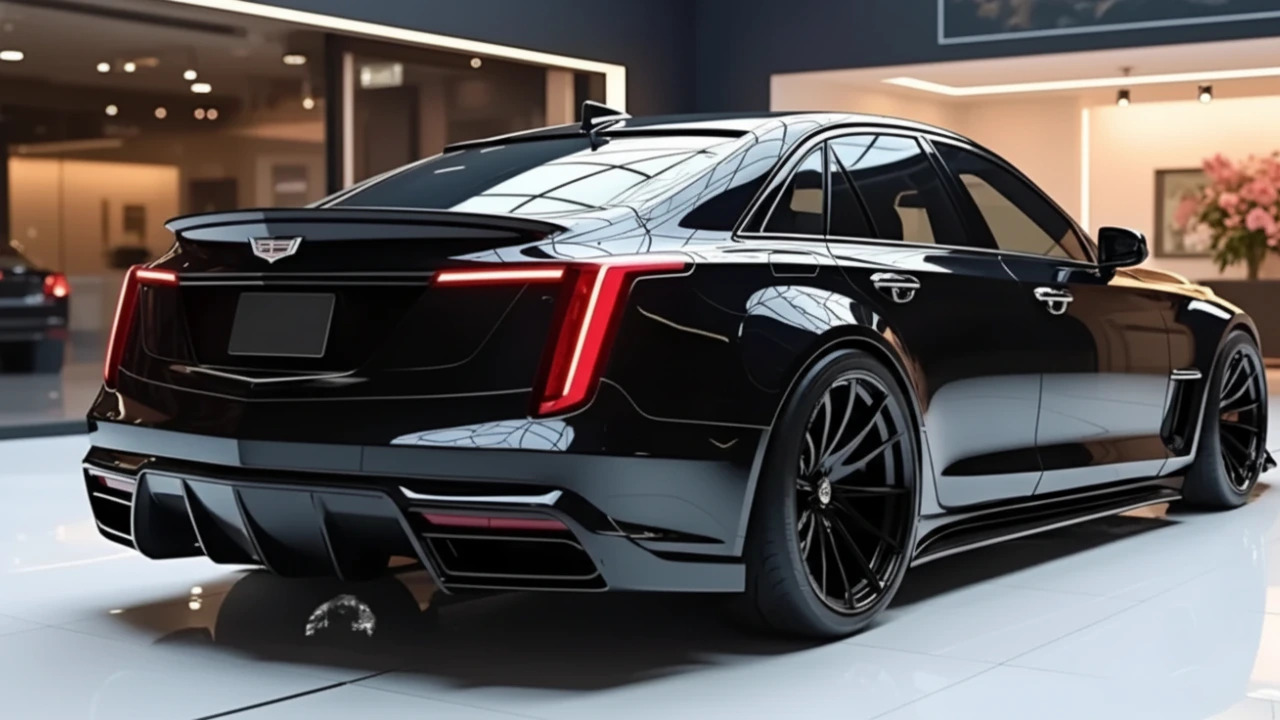 2026 Cadillac CT5 mid-size luxury sedan with smart digital display
