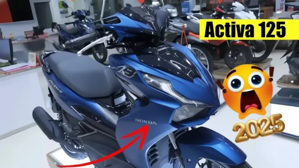Honda Activa 125 scooter with new design and features