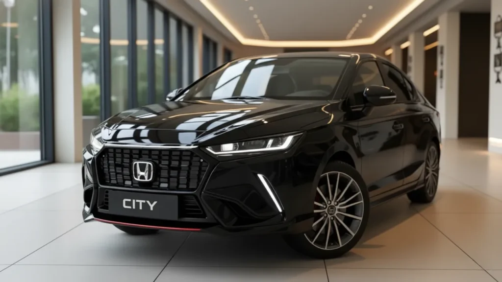 Honda City 2025 stylish sedan with premium features