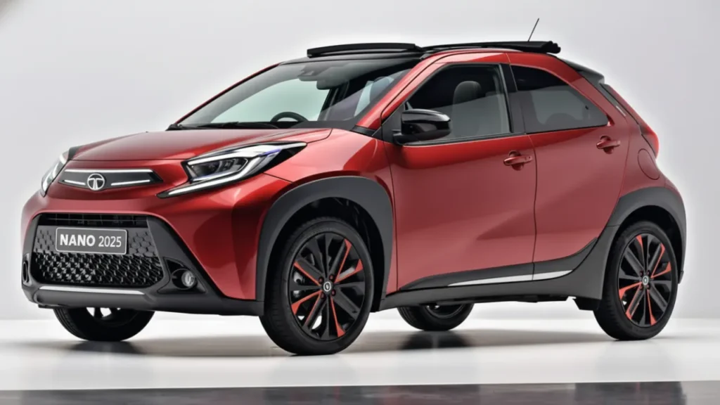 New Tata Nano 2025 stylish design and high mileage car