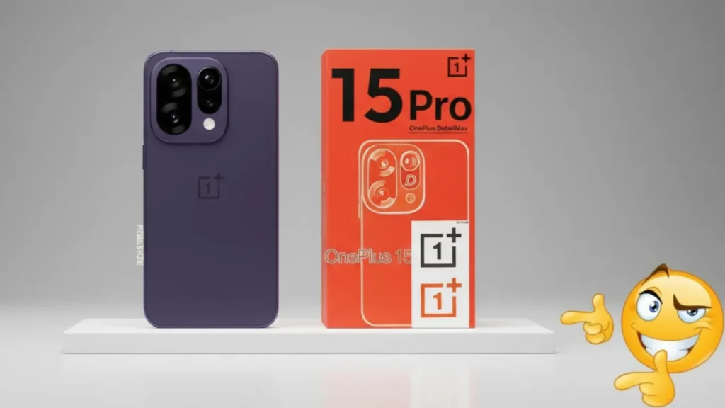 OnePlus 15 5G smartphone with Snapdragon 8 Elite processor and 7000mAh battery