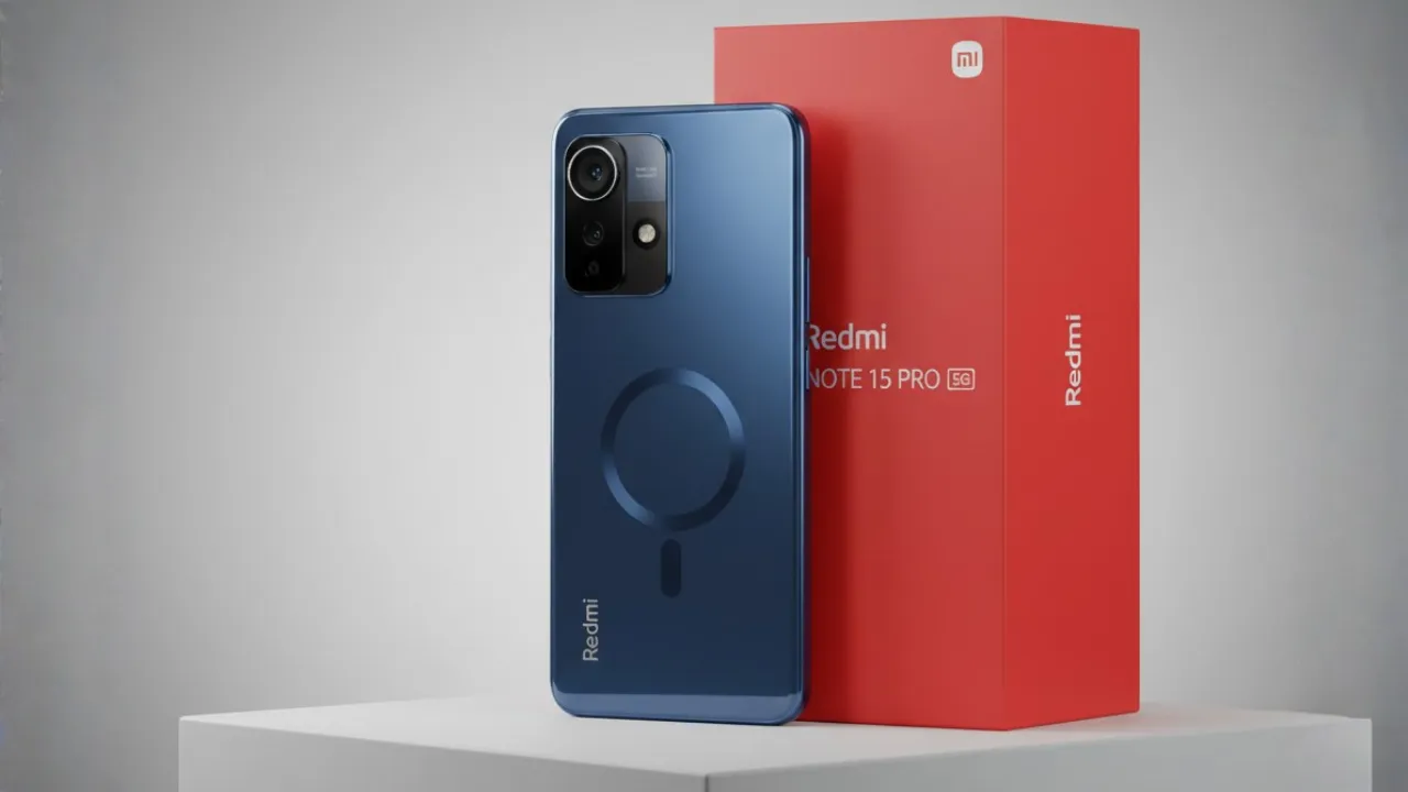 Redmi Note 15 Pro 5G Smartphone with 200MP Camera