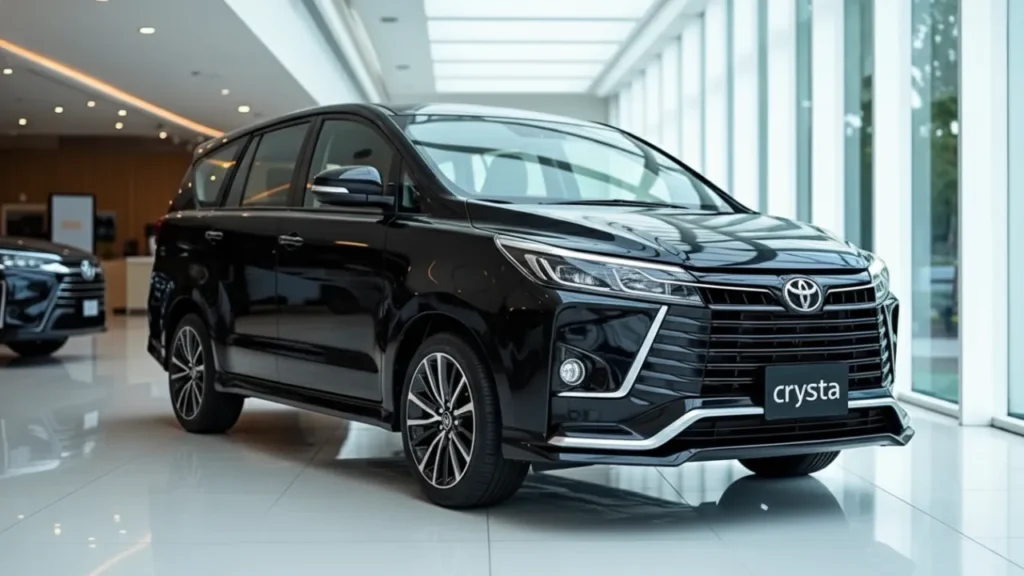 Toyota Innova Crysta 2026 premium 7 seater MPV