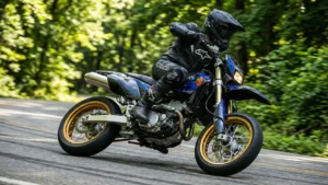 2025 Suzuki DR Z4SM supermoto motorcycle in India