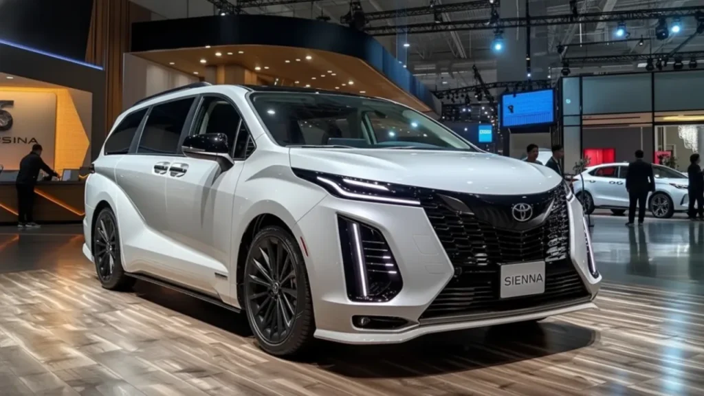 2025 Toyota Sienna premium 7 seater hybrid family MPV