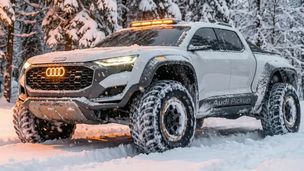 2026 Audi Pickup Truck with premium electric design