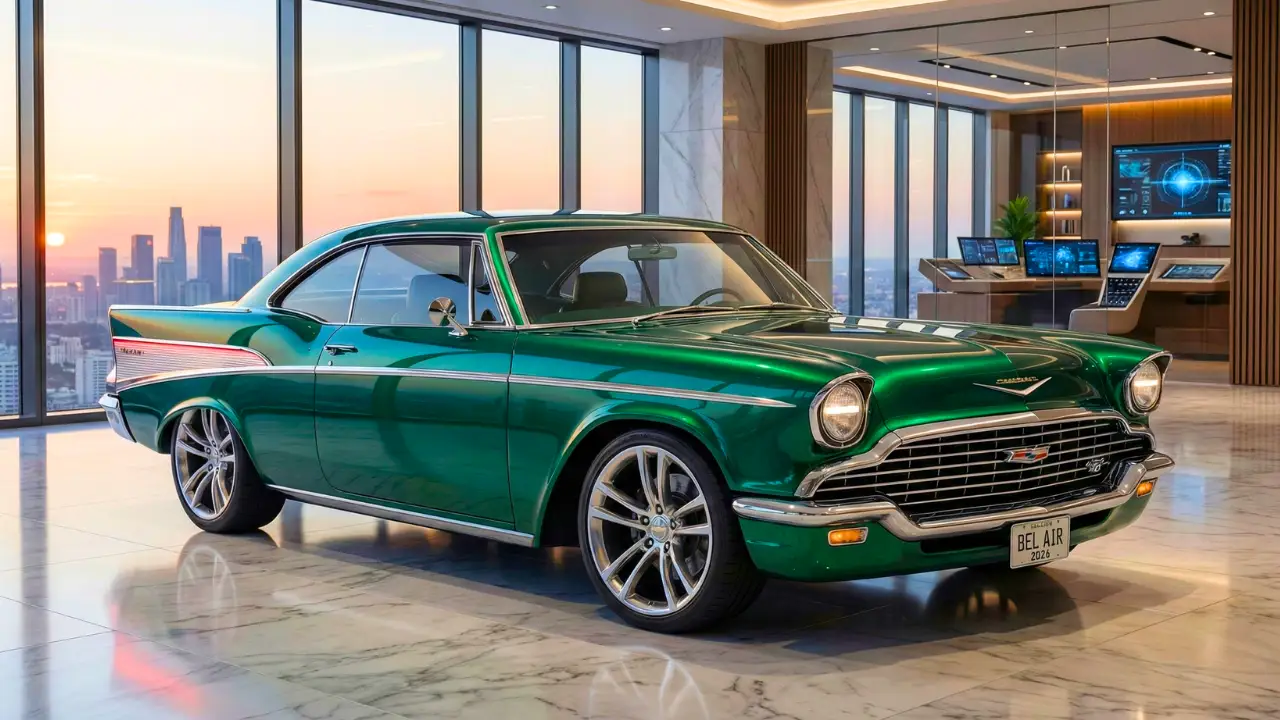2026 Chevy Bel Air with retro style and modern features