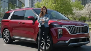 2026 Kia Carnival Hybrid with bold design and spacious family interior