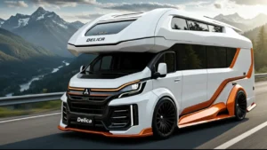 2026 Mitsubishi Delica Camper Van off road travel model