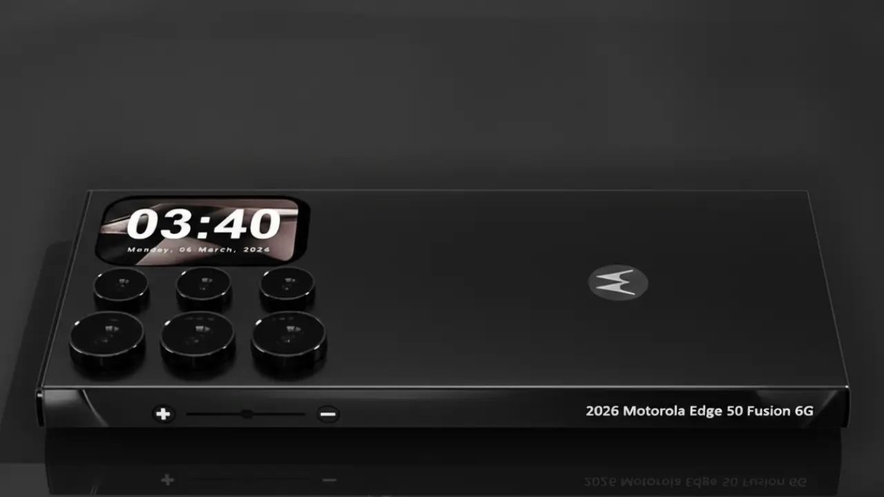 2026 Motorola Edge 50 Fusion 6G with curved display and premium design