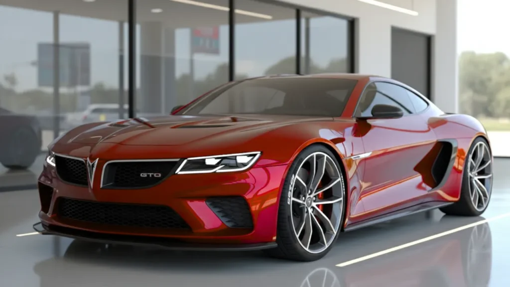 2026 Pontiac GTO modern muscle car with bold design