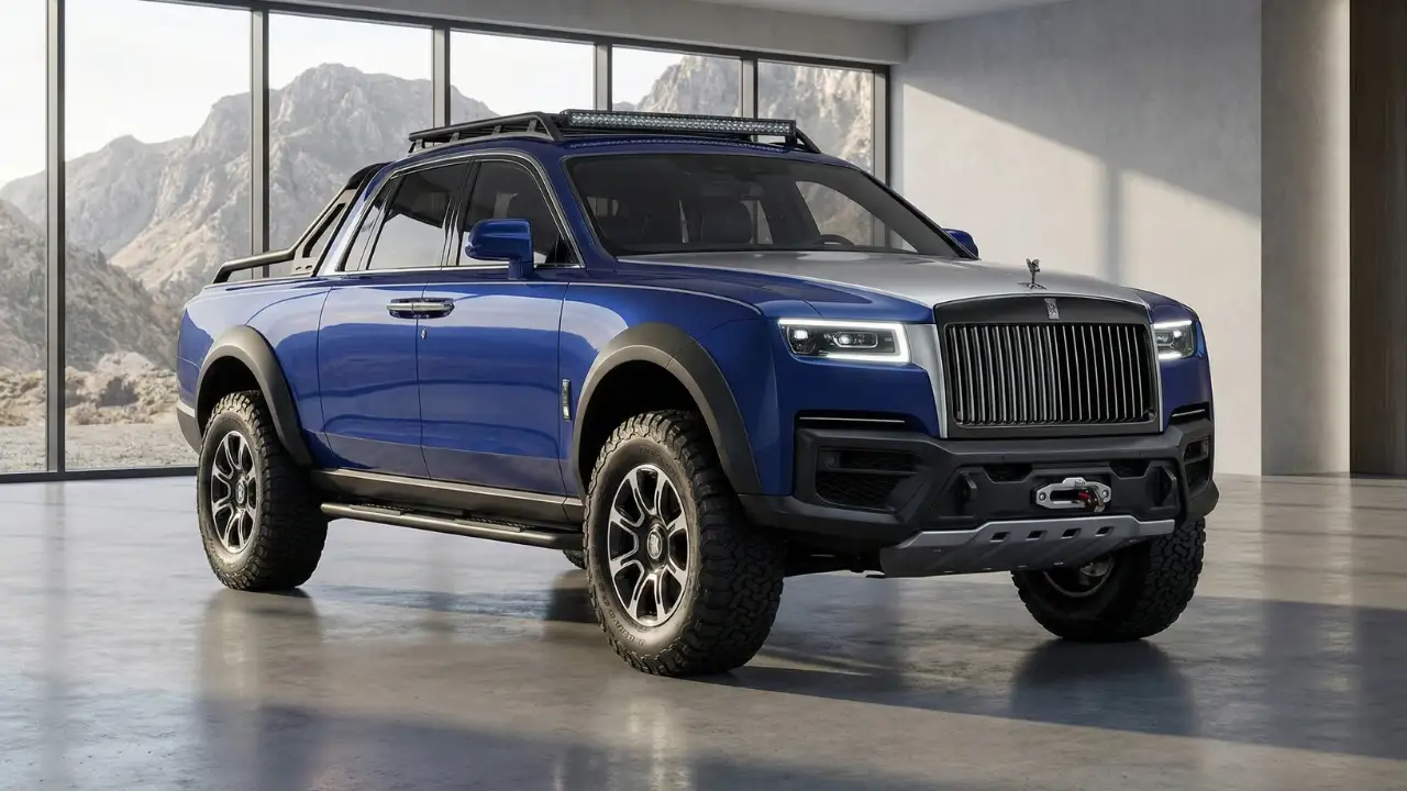 2026 Rolls-Royce Cruiser Pickup Launches with Unmatched Luxury Power and Utility
