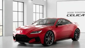 2026 Toyota Celica sports car with new design and hybrid performance
