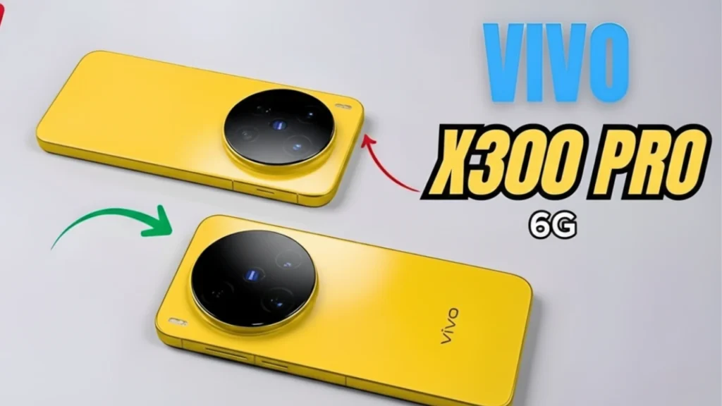 2026 Vivo X300 Pro 6G smartphone premium design close up