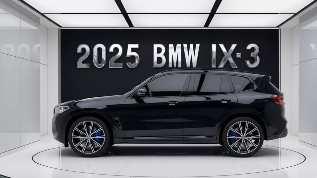 BMW iX3 2025 Launch Smart Interior Premium EV