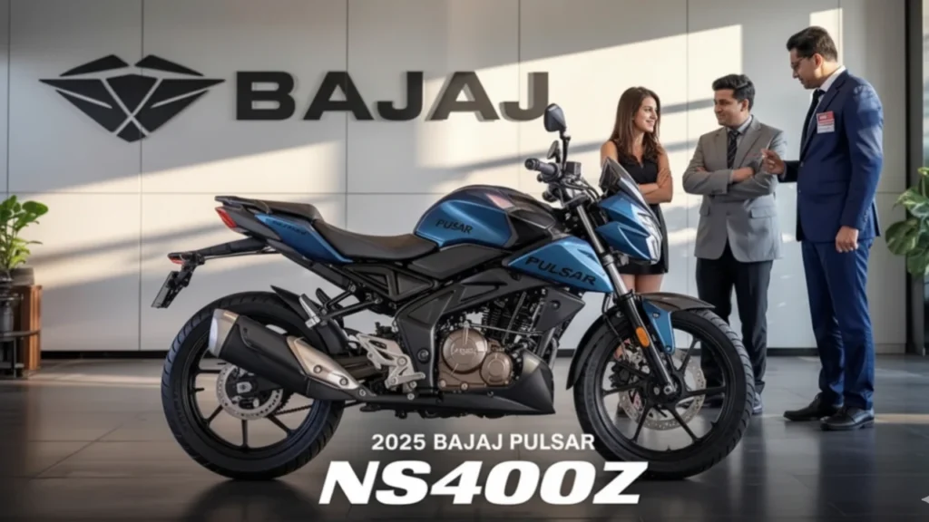 Bajaj Pulsar NS400Z 2025 with 373cc engine and smart features