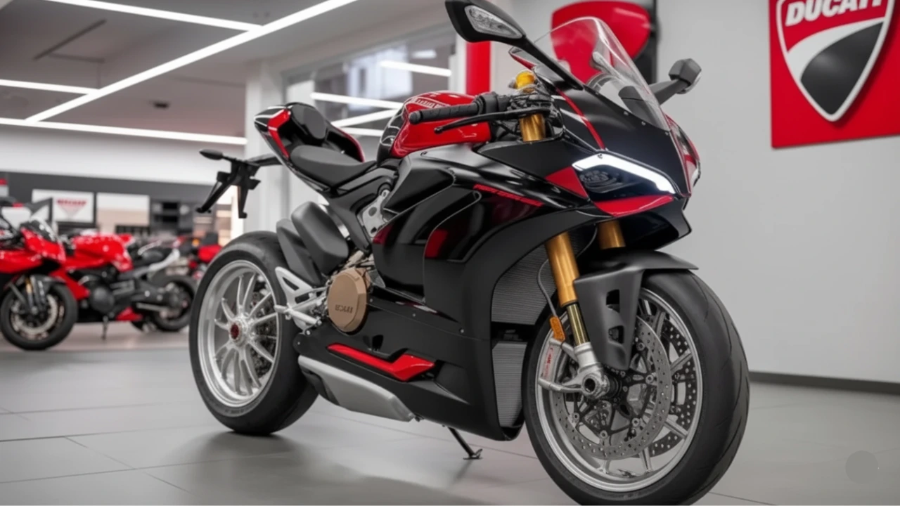 Ducati Panigale V4 2025 with MotoGP design and 215hp engine