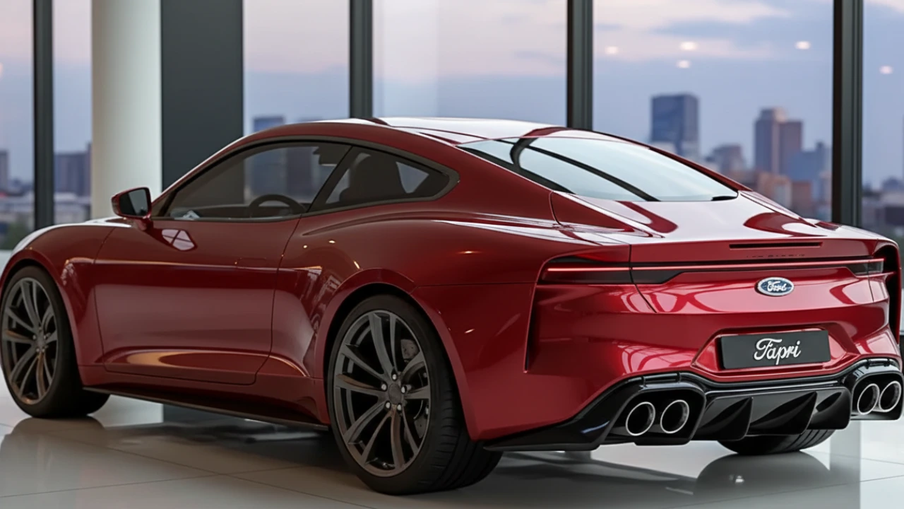 Ford Capri 2026 electric fastback SUV with AWD power and 300 mile range