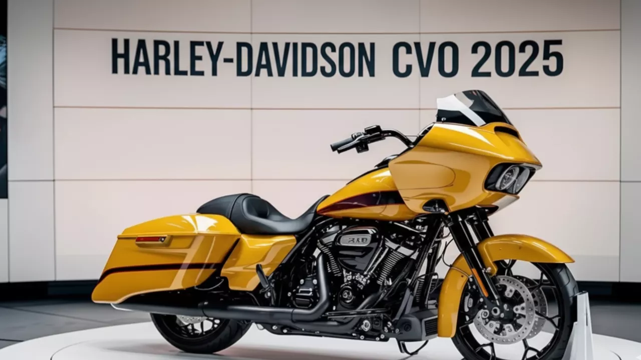Harley Davidson CVO 2025 powerful engine and premium design
