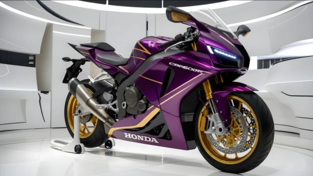 Honda CBR600F 2025 Sportbike with new design and features
