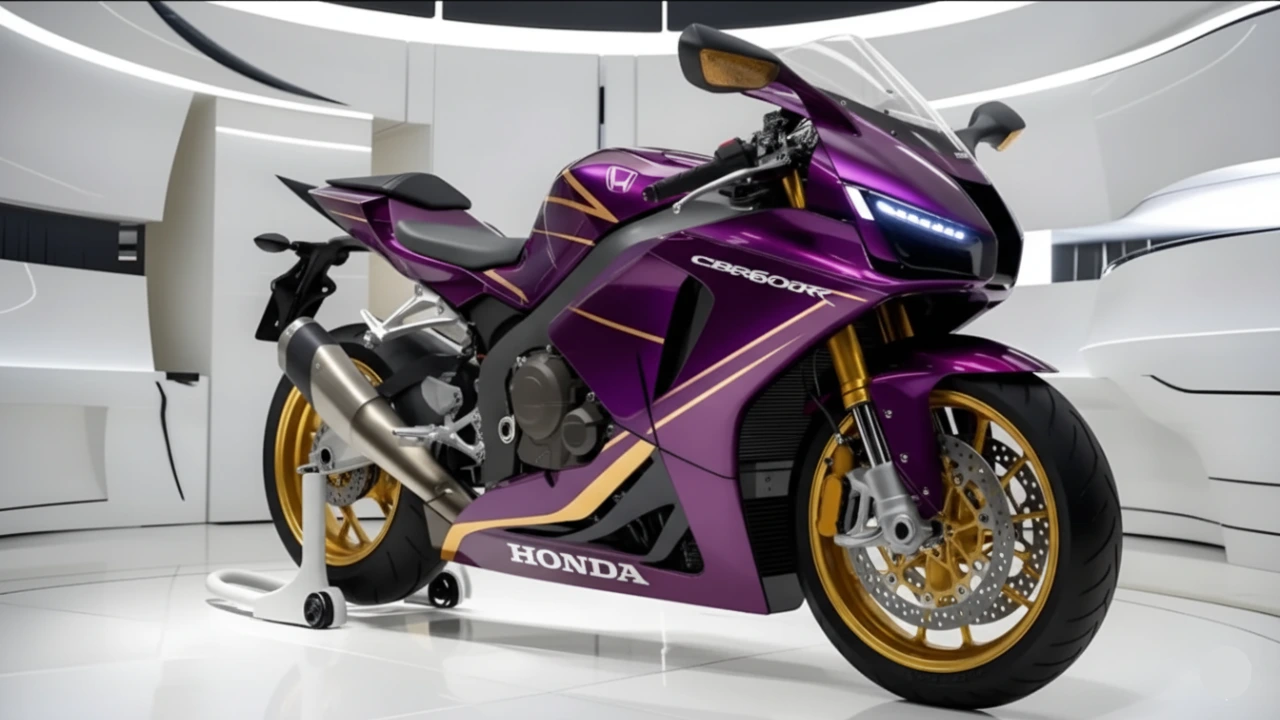 Honda CBR600F 2025 Sportbike with new design and features
