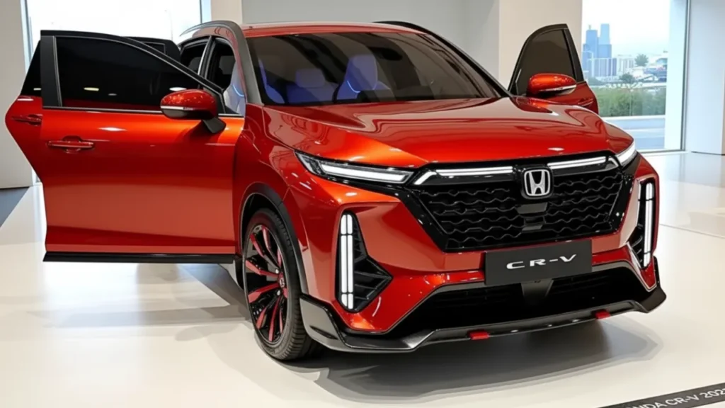 Honda CR-V 2025 hybrid SUV with stylish design and top safety