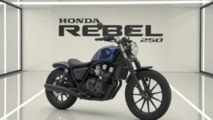 Honda Rebel 250 2025 modern cruiser bike with new features