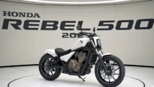 Honda Rebel 500 2025 bobber style cruiser motorcycle in India