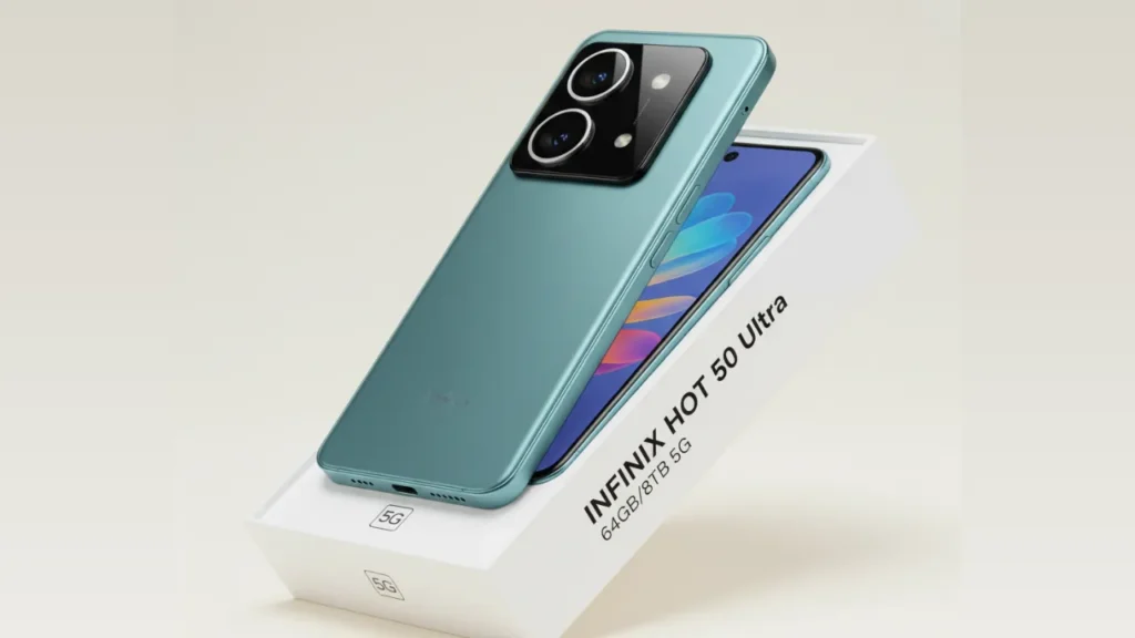 Infinix Hot 50 Ultra 5G 2025 smartphone with 260MP camera