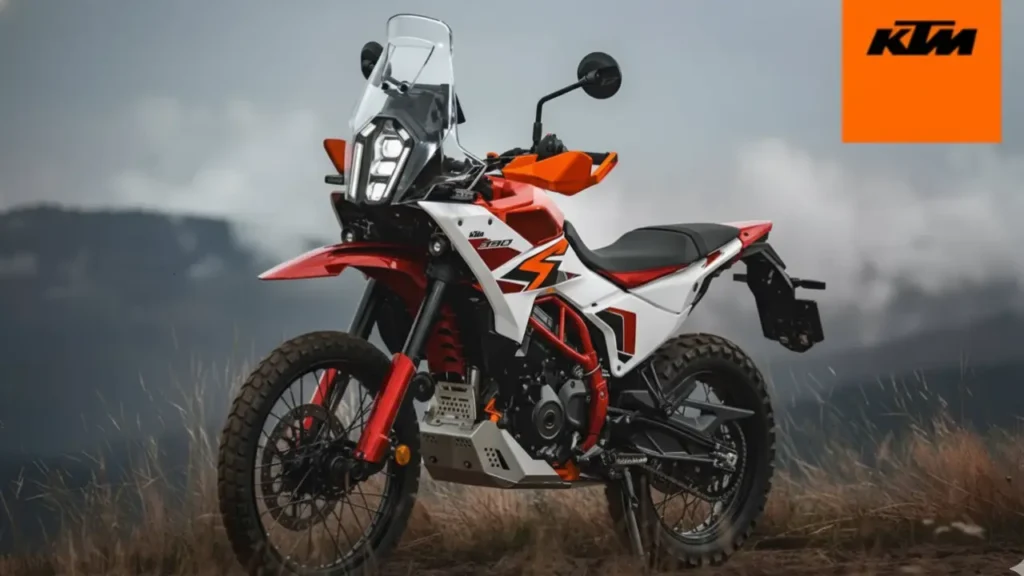 KTM 390 Adventure 2025 powerful engine and new design