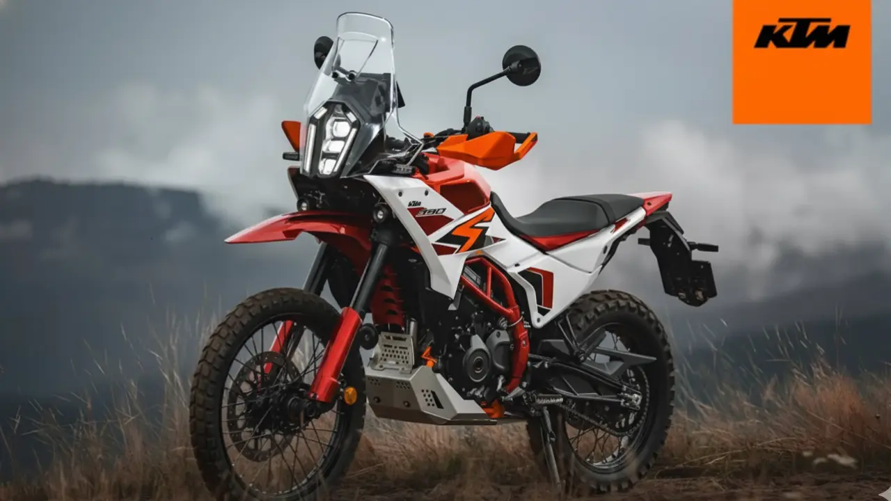 KTM 390 Adventure 2025 powerful engine and new design