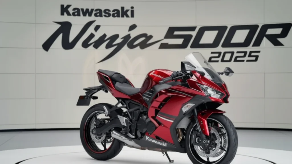 Kawasaki Ninja 500R 2025 with bold design and 451cc engine