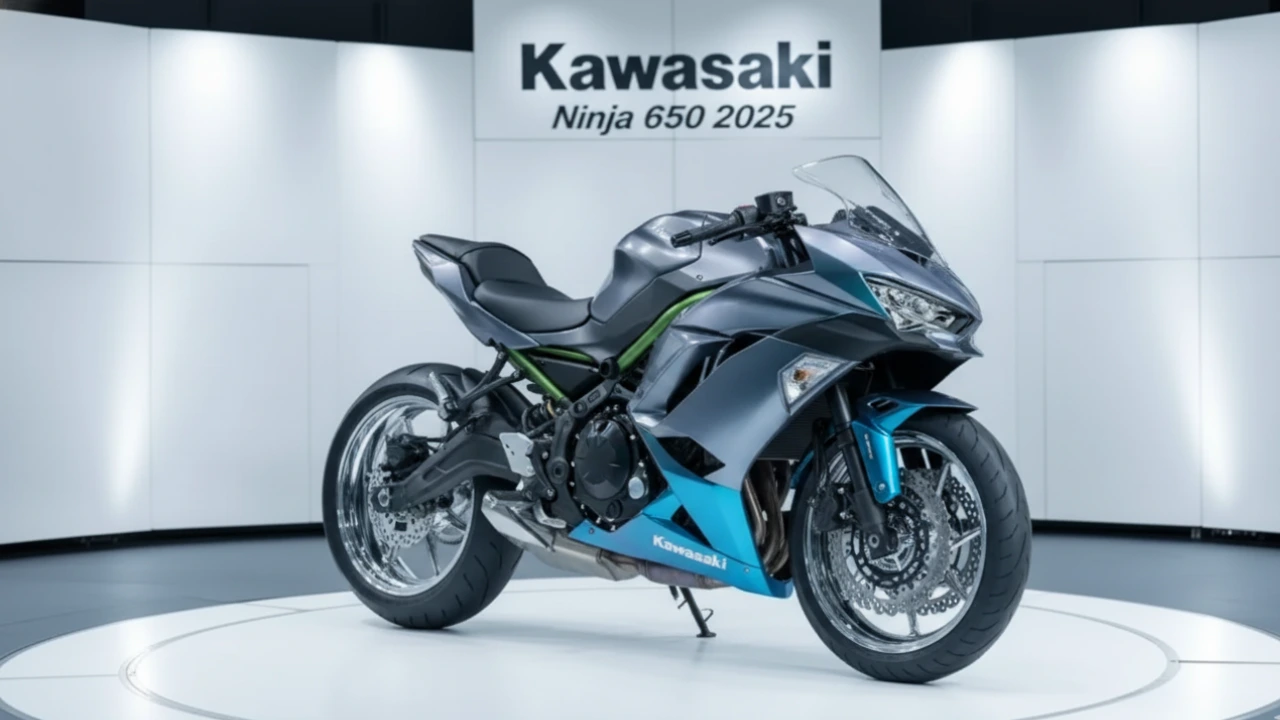 Kawasaki Ninja 650 2025 Launched – Refined Engine, Sporty Design & Smart Tech