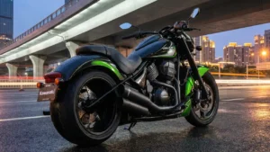 Kawasaki Vulcan S cruiser bike with modern design and Ninja engine