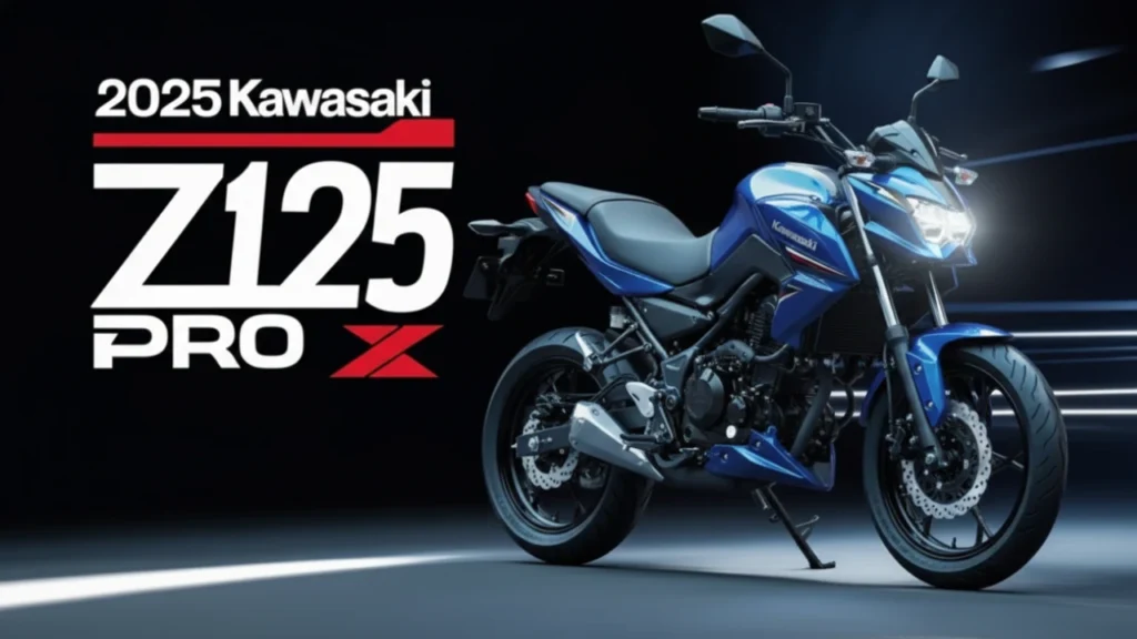 Kawasaki Z125 PRO 2025 launched with bold styling and premium features