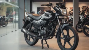 Mahindra Centuro Black Edition commuter bike all black design