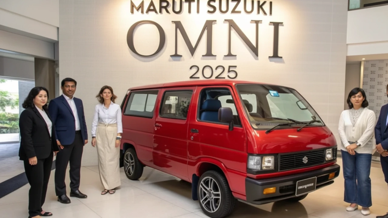 Maruti Omni 2025 with updated design and safer cabin