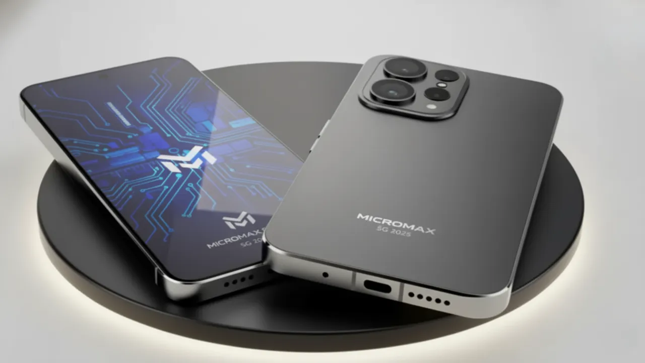 Micromax 5G 2025 smartphone launch image