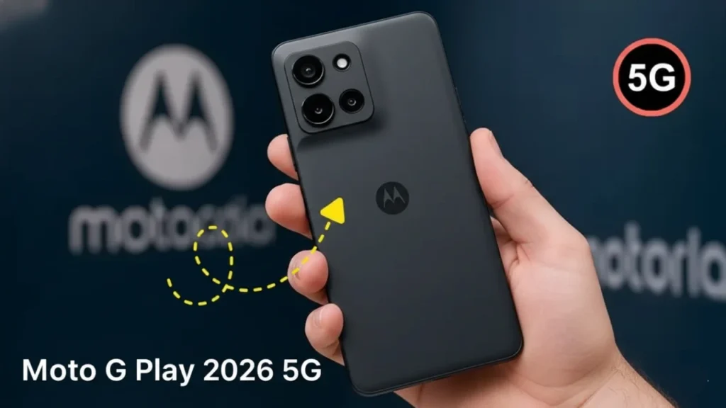 Moto G Play 2026 5G with 50MP camera and 120Hz display