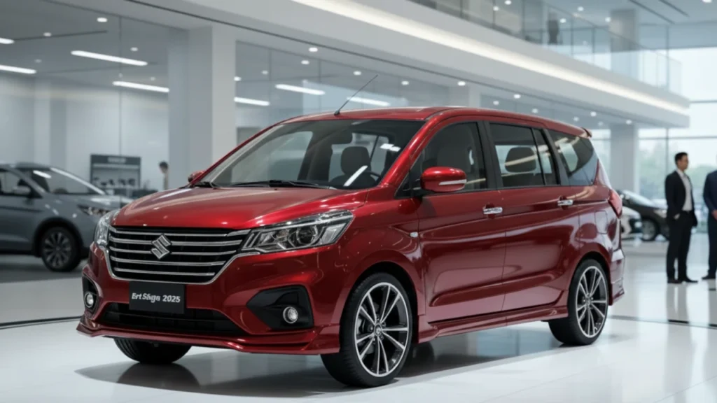 New 7 Seater Ertiga 2025 with premium features and high mileage