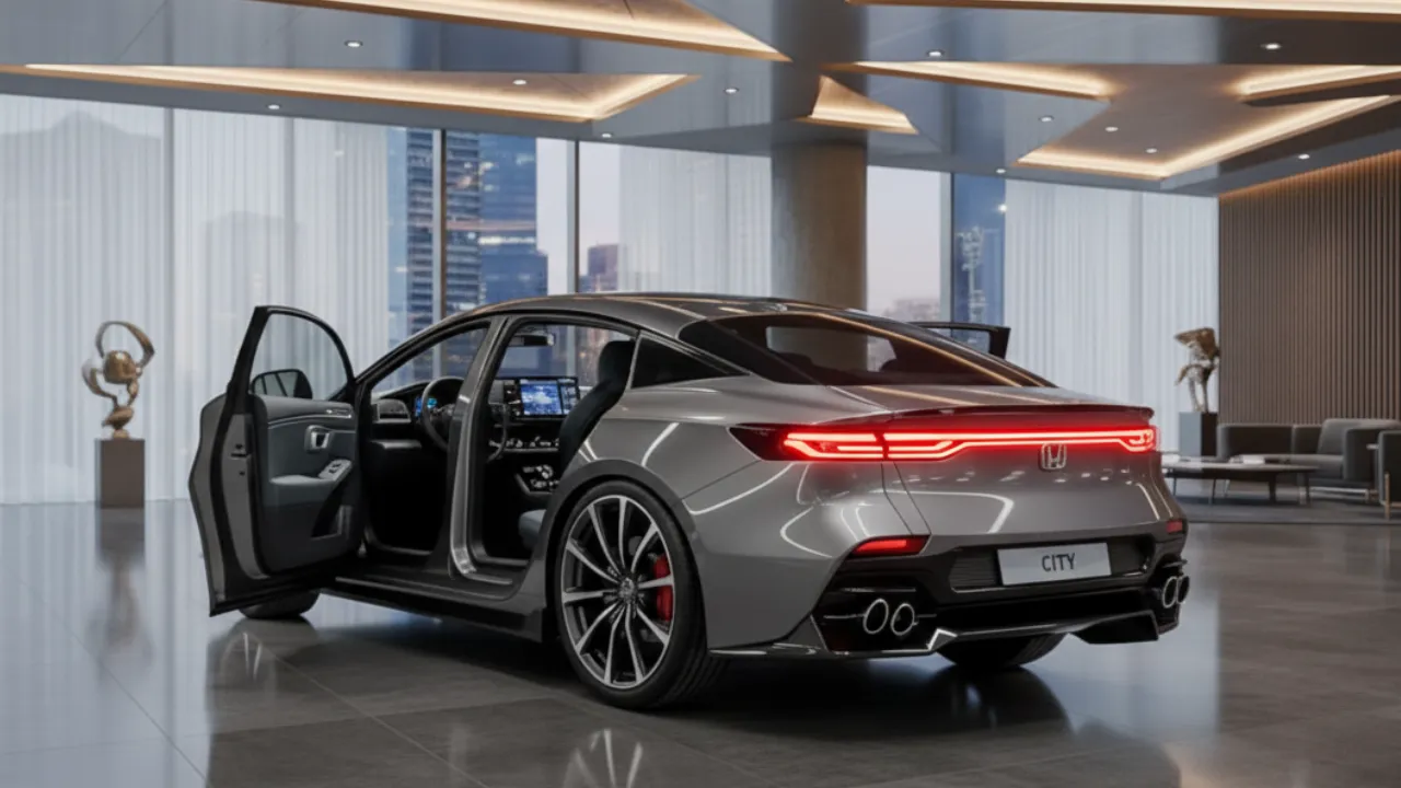 New Honda City 2025 Launched With Hybrid Powertrain, 25 km/l Mileage And Smart ADAS Tech