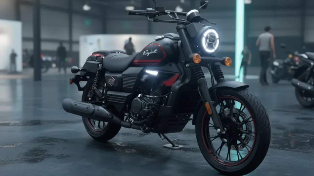 New Rajdoot 350 bike with 350cc engine and retro design