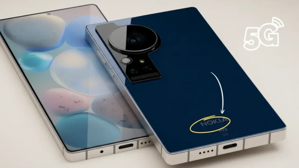 Nokia N73 5G smartphone with 200MP camera and AMOLED display