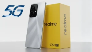 Realme C51 5G smartphone with 50MP camera and fast charging