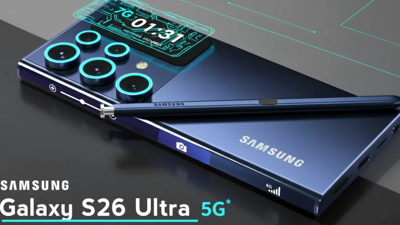 Samsung Galaxy S26 Ultra 5G with 420MP camera and 8900mAh battery