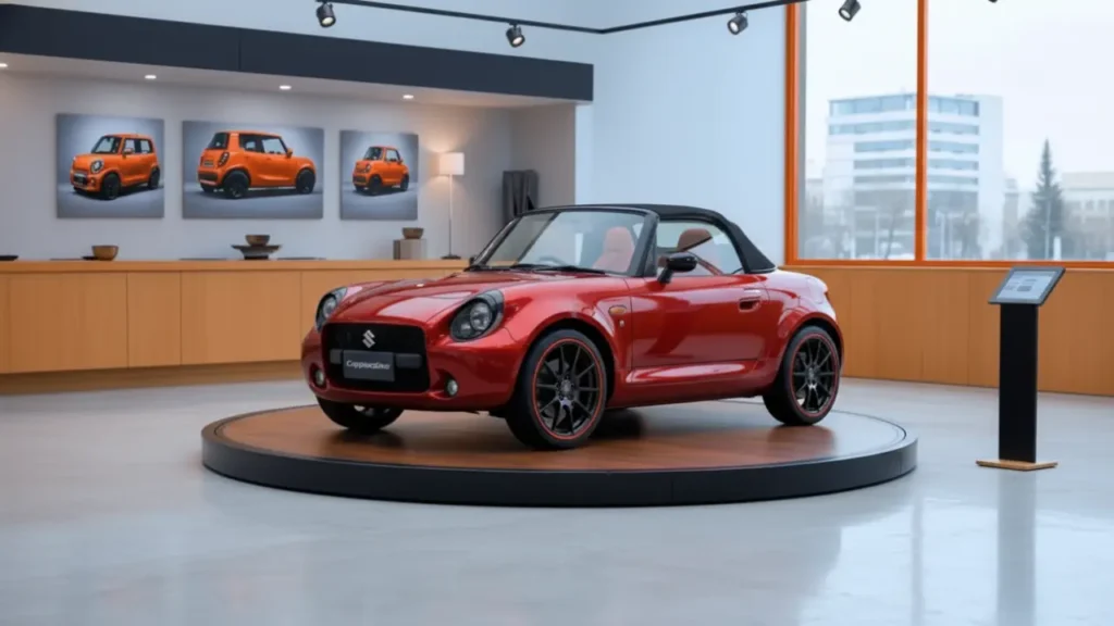 Suzuki Cappuccino 2025 retro design with turbo engine and smart features