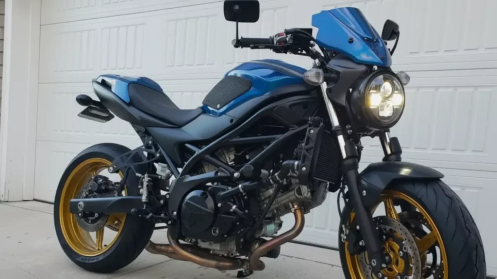 Suzuki SV 7GX 2025 with twin cylinder engine and bold design