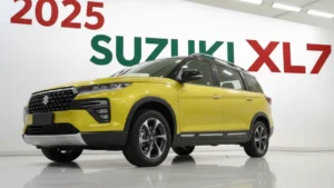 Suzuki XL7 2025 premium hybrid MPV front design