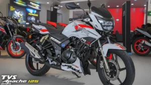 TVS Apache 125 new 125cc sports bike with LED and ABS