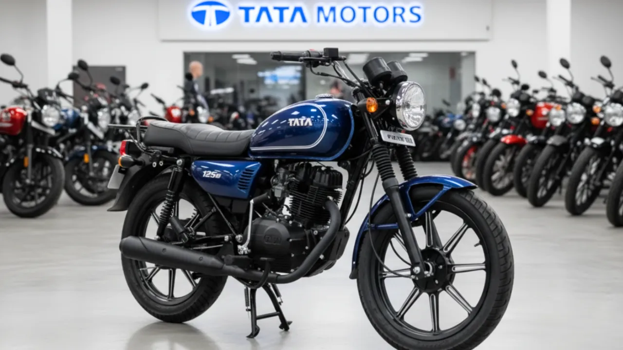 Tata 125cc bike with 85 KMPL mileage and ₹55999 price